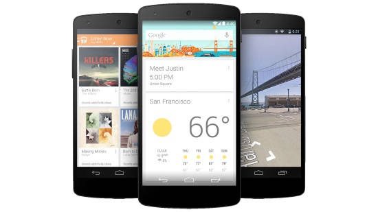 Linha Nexus Android L