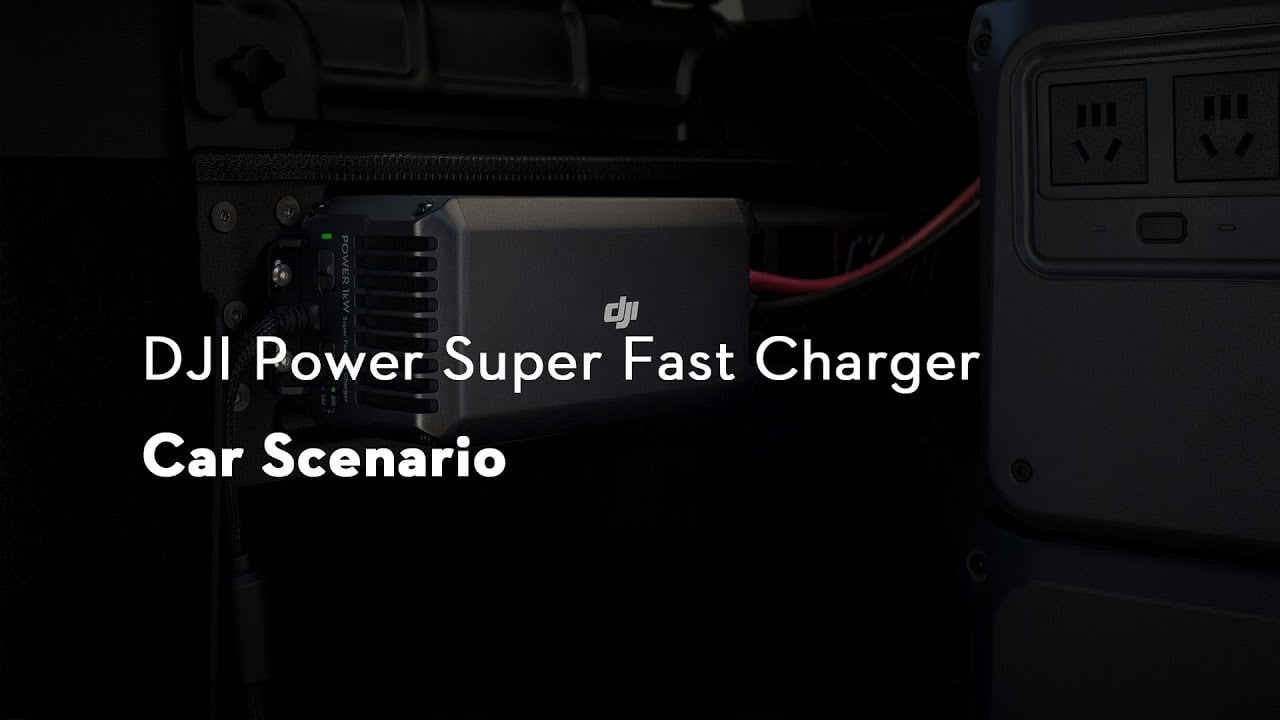 DJI Power Super Fast Charger｜Car Scenario