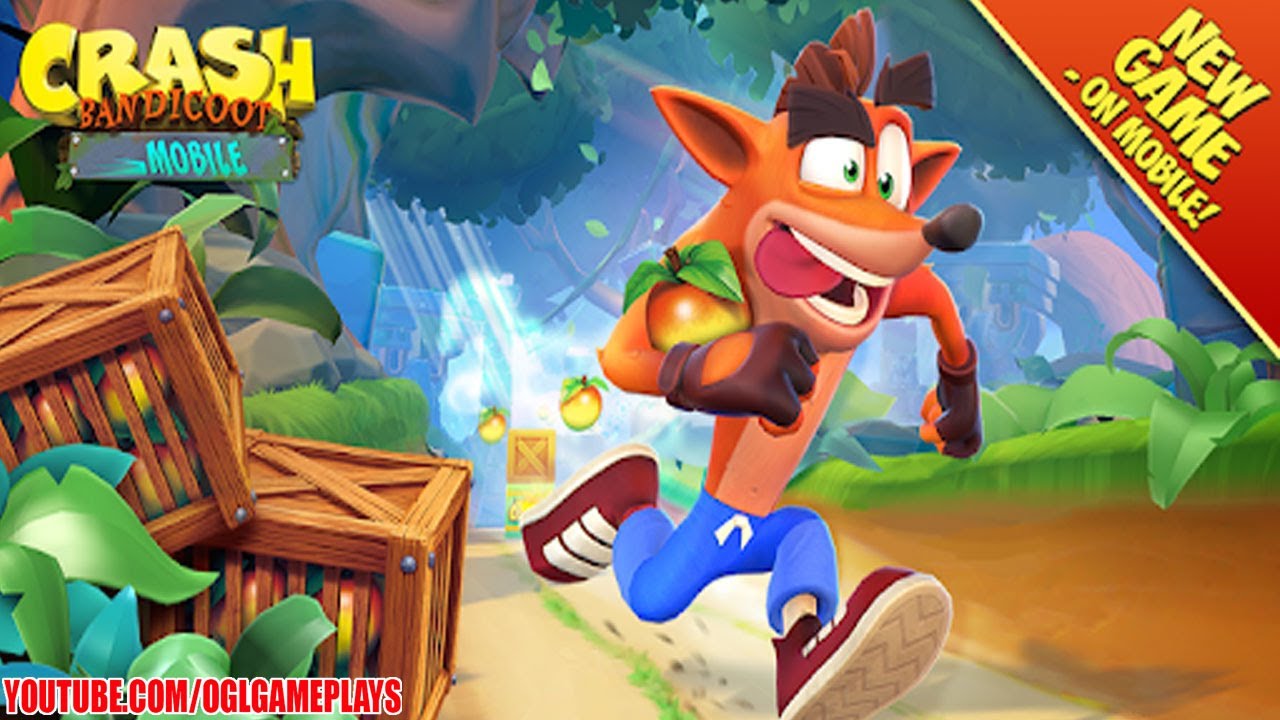 Crash Bandicoot: On the Run! (By King) Gameplay Part 1