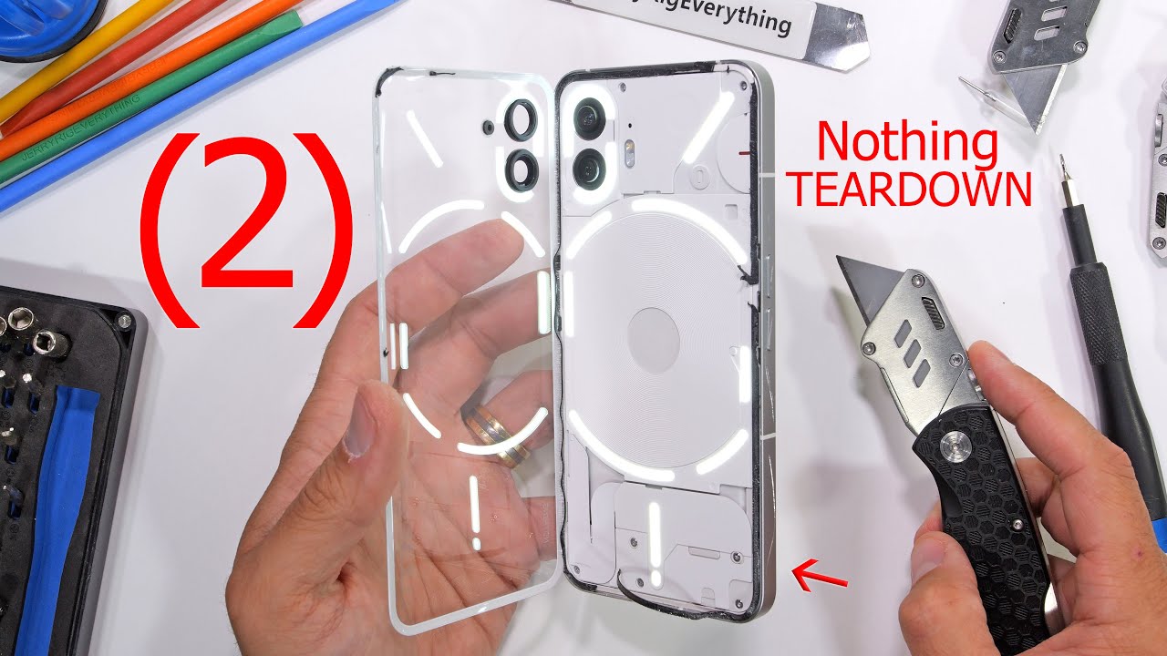 Nothing Phone 2 TEARDOWN - The LEDs aren't what they seem...