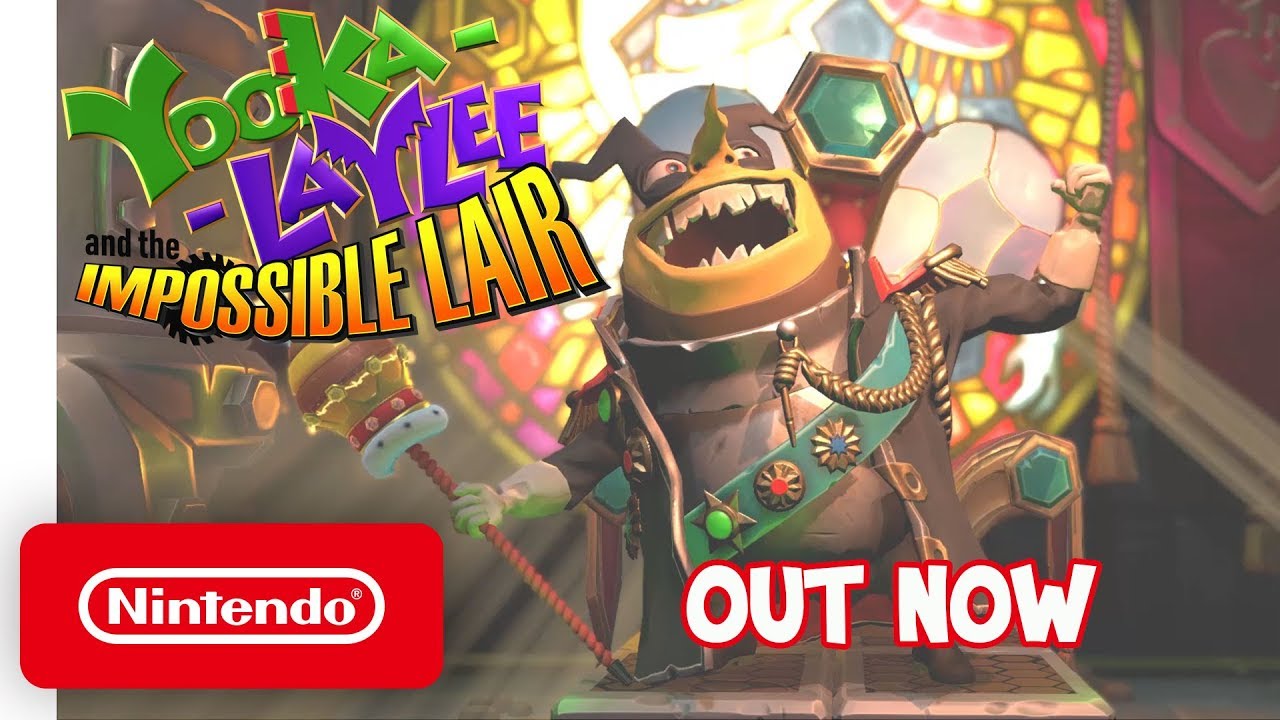 Yooka-Laylee and the Impossible Lair - Launch Trailer - Nintendo Switch