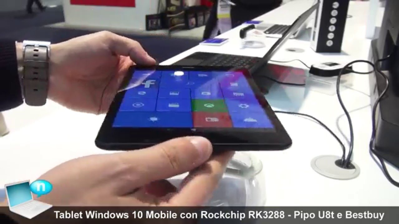 Tablet Windows 10 Mobile con Rockchip RK3288W - Pipo U8t e Bestbuy