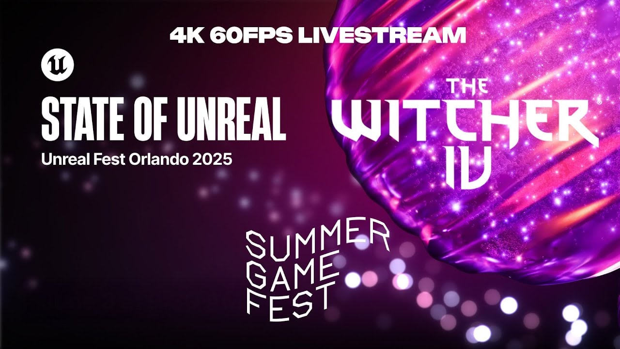 STATE OF UNREAL (4K60FPS) Livestream: The Witcher IV, Fortnite And More!