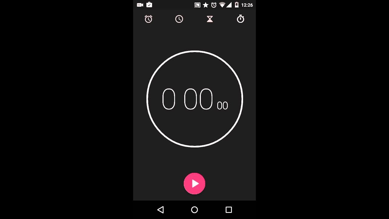 Android 5.1 Clock Animations