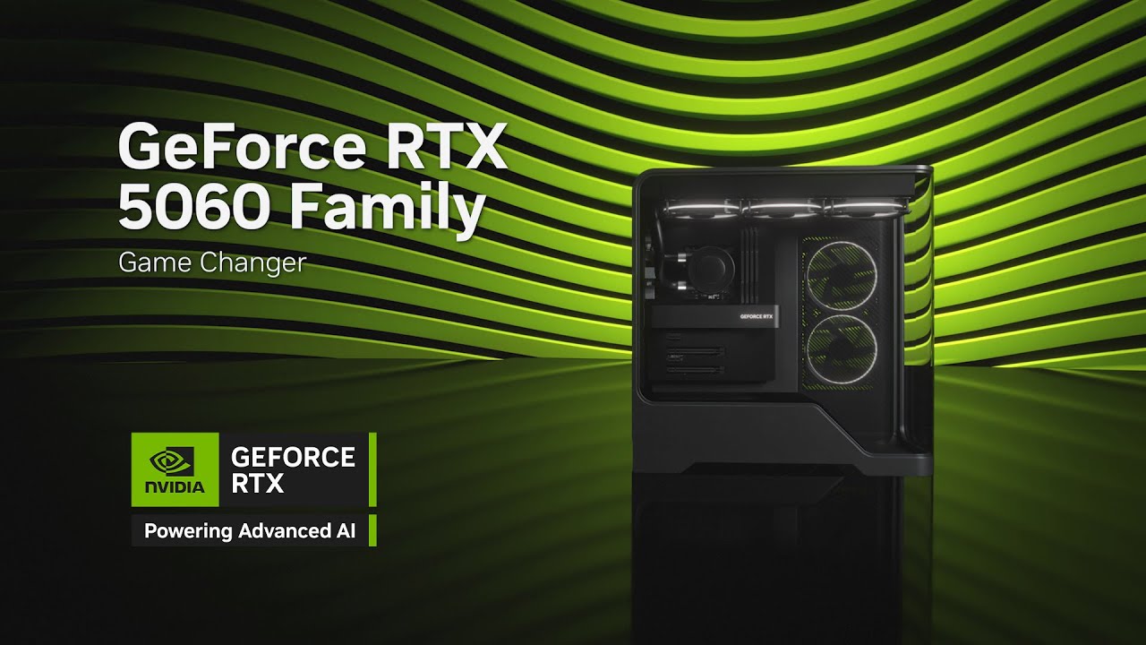 GeForce RTX 5060 Family GPUs | Blackwell RTX for Every Gamer