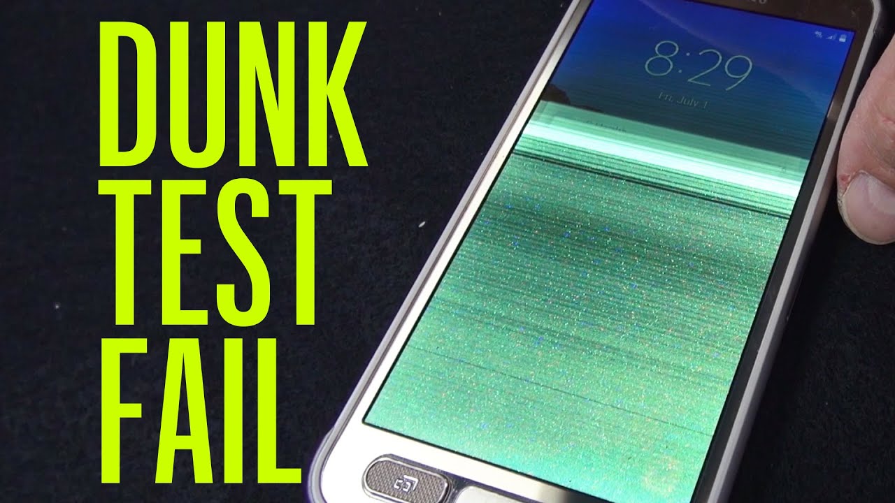 Samsung Galaxy S7 Active Fails Our Dunk Test | Consumer Reports