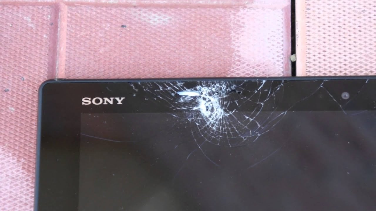 SONY Xperia Z4 Tablet Выстрел в заднюю часть  Часть 2