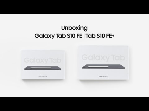 Unboxing Galaxy Tab S10 FE | FE+ | Samsung