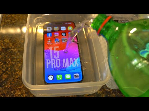 iPhone 15 Pro Max vs Samsung S23 Ultra - FREEZER TEST!