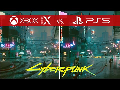 Cyberpunk 2077 Comparison - Xbox Series X vs. Xbox Series S vs. Xbox One S vs. PS5 vs. PS4