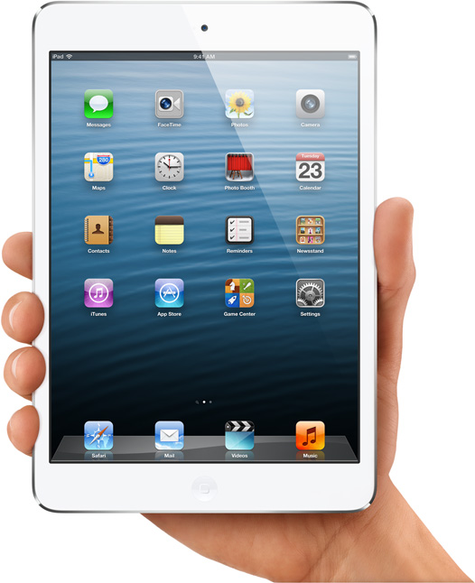 Apple lançará IPad Mini com tela de Retina apenas em 2014 IPad Mini terá a sua versão com display Retina adiada para 2014. (Foto: Divulgação)