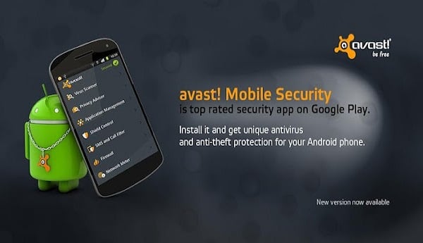 Os melhores AntiVirus Android: Avast Mobile Security Avast Mobile Security
