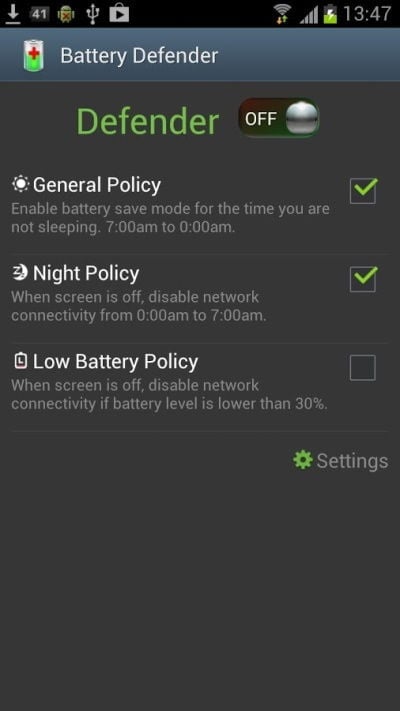 Conheça 6 aplicativos para aumentar a durabilidade da bateria Battery-Defender