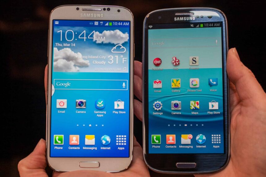 galaxy s3 e galaxy s4