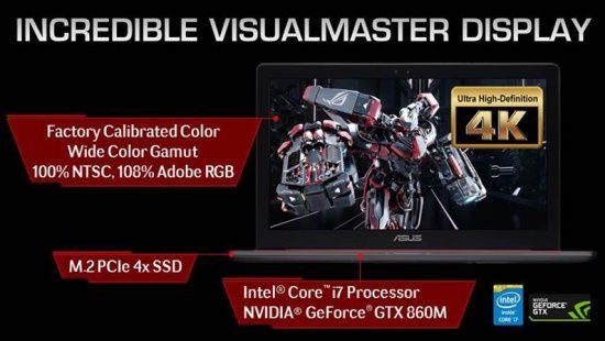 ASUS ROG GX500: Notebook gamer 4K da Asus é lançado ASUS ROG GX500