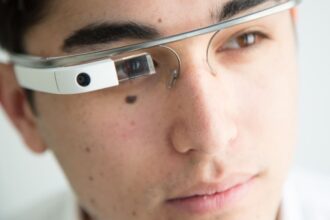 google glass tamanho smartphones