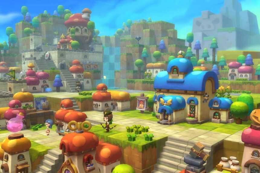 maple story 2 minecraft
