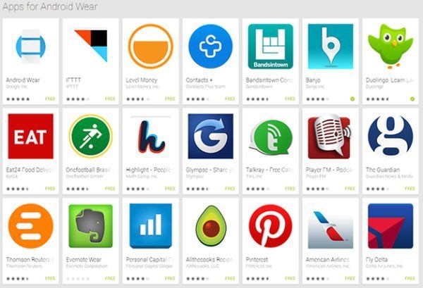wear play store