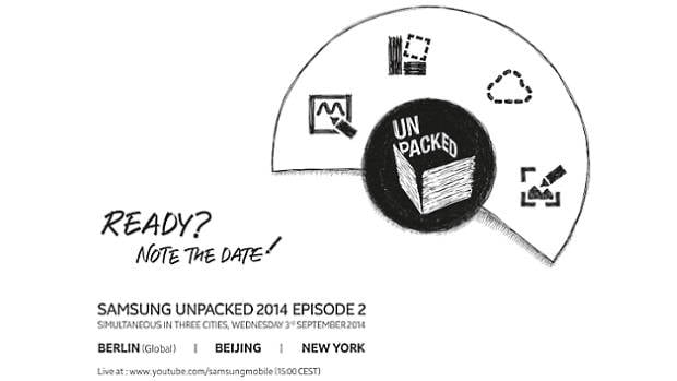 Galaxy Note 4: Samsung anunciará phablet em evento simultâneo Samsung Galaxy Note 4 Unpacked 2014