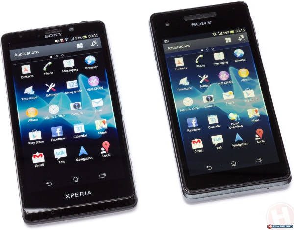 sony xperia t xperia v