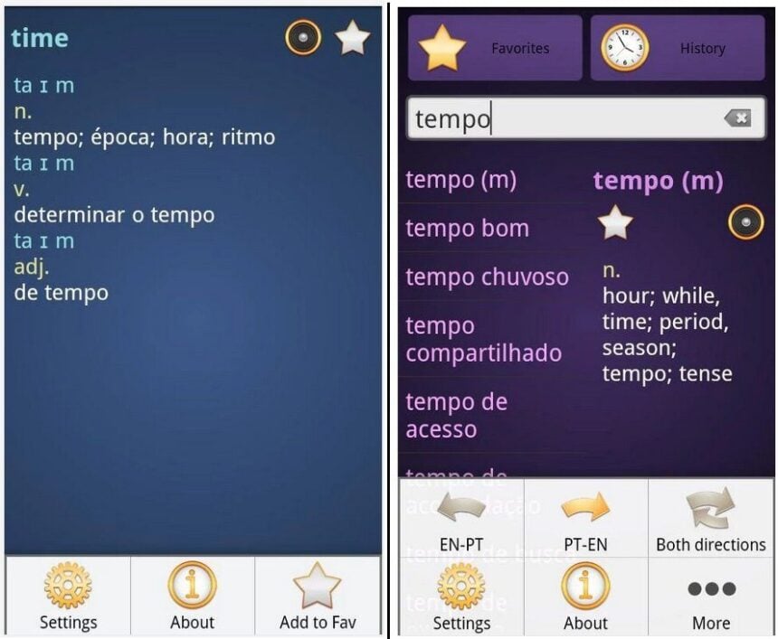dicionario offline de ingles para android 1