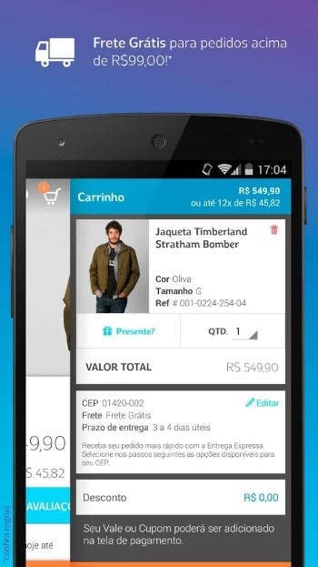 Netshoes download app Android IOS