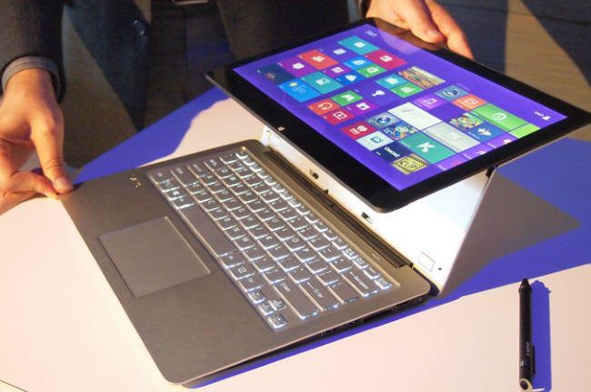 Sony Vaio Flip: O Notebook que flexível que se transforma em tablet Sony Vaio Flip Notebook Conversível Tablet