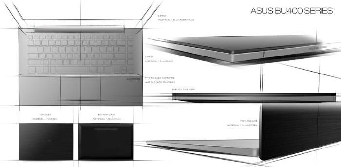 ASUSPRO BU400 Ultrabook
