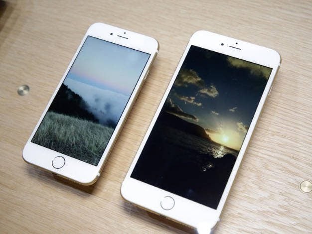 Iphone 6 pode estar vendendo três mais que o Iphone 6 Plus nos EUA Apple Iphone 6 e Iphone 6 Plus