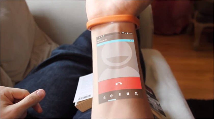 cicret bracelet wearable