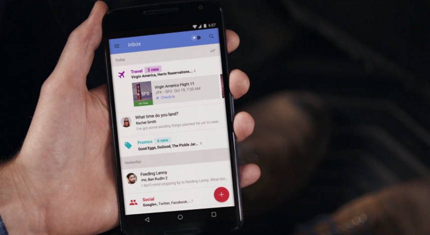 inbox google gmail substituir