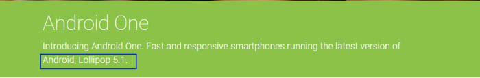 Android 5.1 Lollipop é oficializado para o Android One