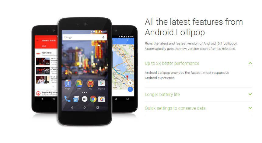 android one android 5 1 lollipop google 3