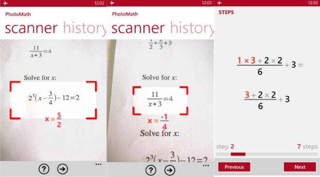Photomath: Faça download e resolva as equações no IOS/WP