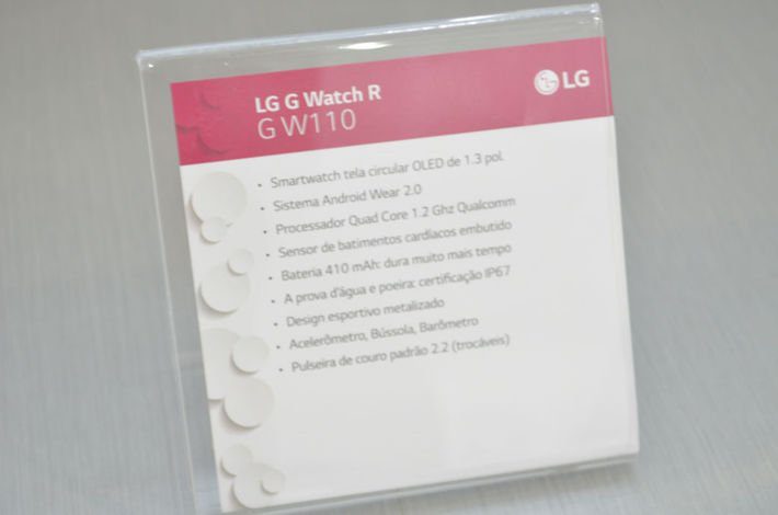 Hands On: LG G Watch R - parece um relógio comum, só parece G Watch R especificações Mobile Bit