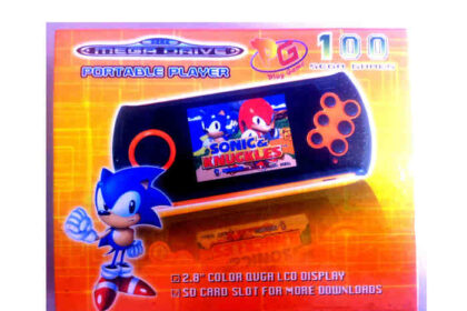 Mega Drive portátil - 100 jogos alucinantes para relembrar os velhos tempos