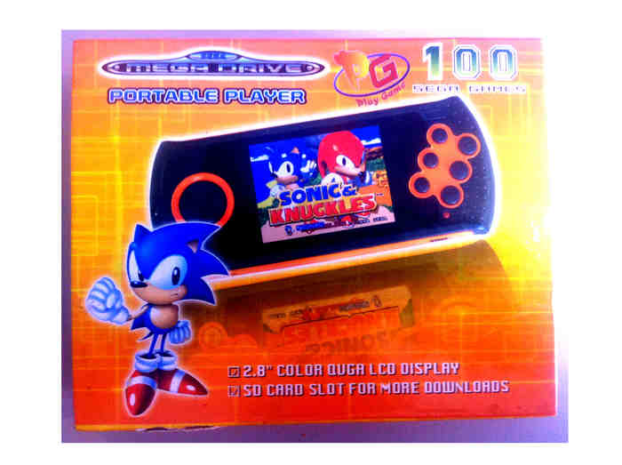 Mega Drive portátil - 100 jogos alucinantes para relembrar os velhos tempos