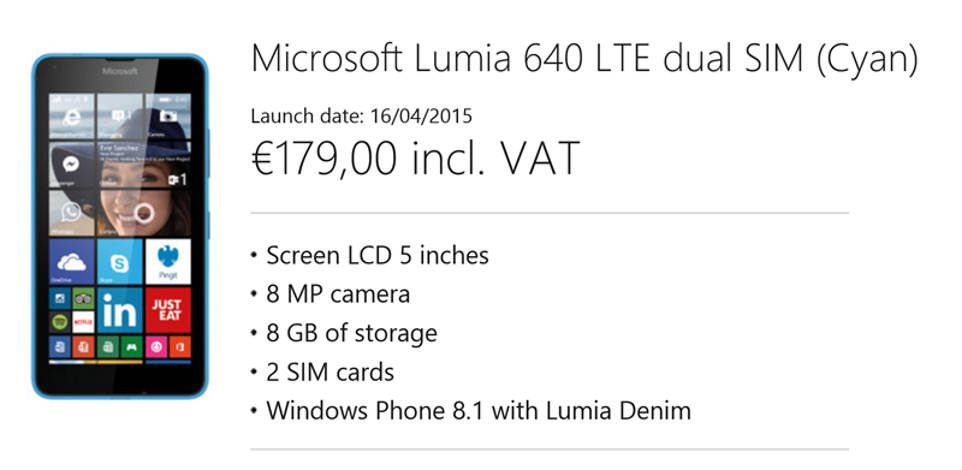 Lumia 640 entra na pré-venda na França e no Reino Unido