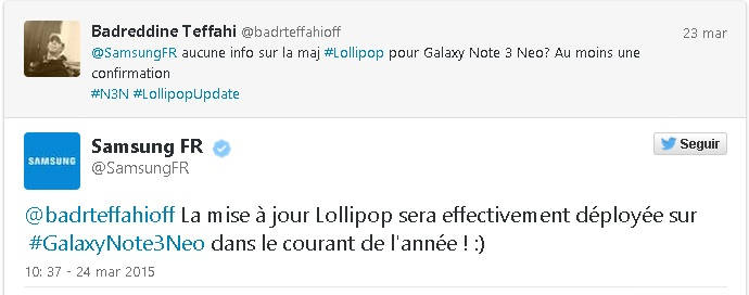 Galaxy Note 3 Neo será atualizado para o Android Lollipop