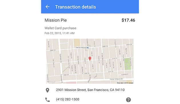Google Wallet agora oferecerá integração com o Google Maps