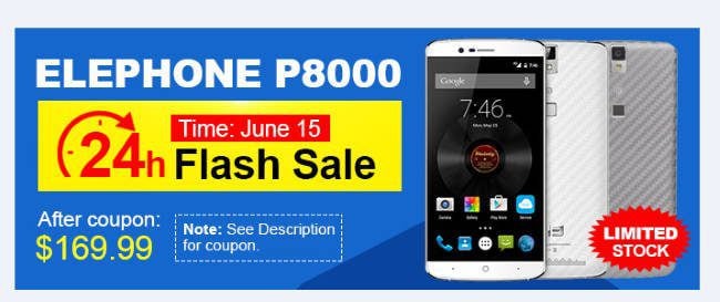 Elephone P8000 está com desconto especial no GearBest