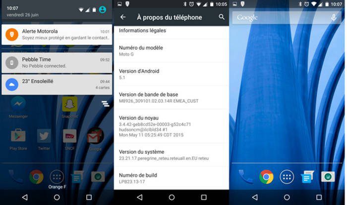 Moto G 4G está sendo atualizado para o Android 5.1 Lollipop Moto G 4G está sendo atualizado para o Android 5.1 Lollipop