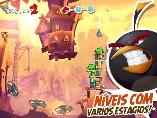 Angry Birds 2 já está disponível na Google Play Store Angry Birds 2 já está disponível na Google Play Store