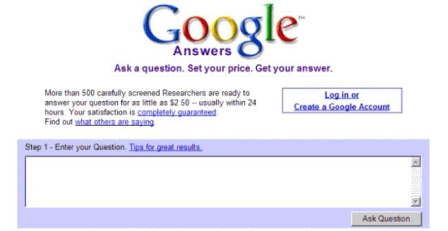 Os 6 produtos do Google que deram errado