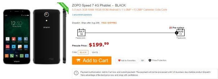 Zopo Speed 7 e Speed 7 Plus estão em pré-venda no GearBest