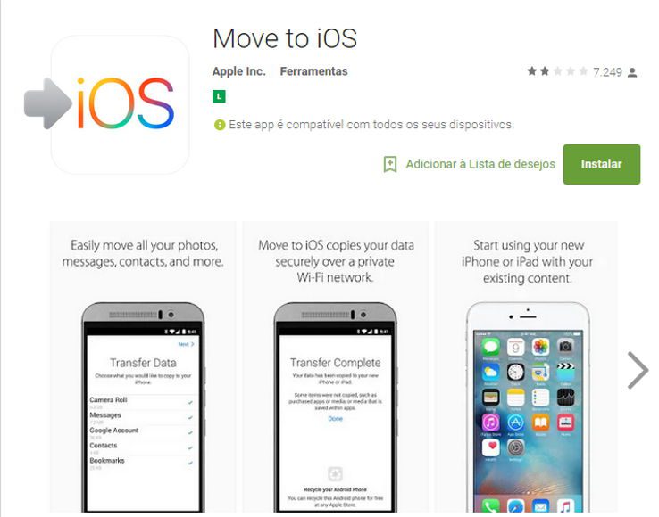 move to ios apple