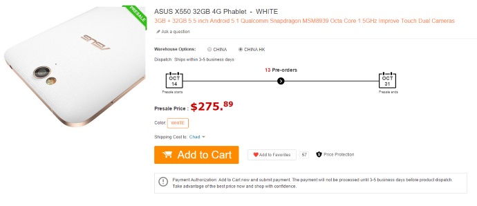 asus x550 gearbest