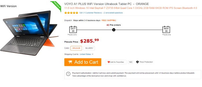 voyo a1 plus gearbest