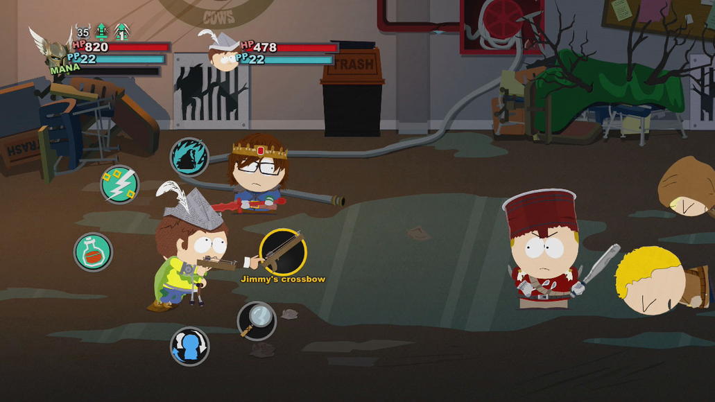 Análise: South Park The Stick of Truth - Um RPG que todos vão amar! stick of truth batalha