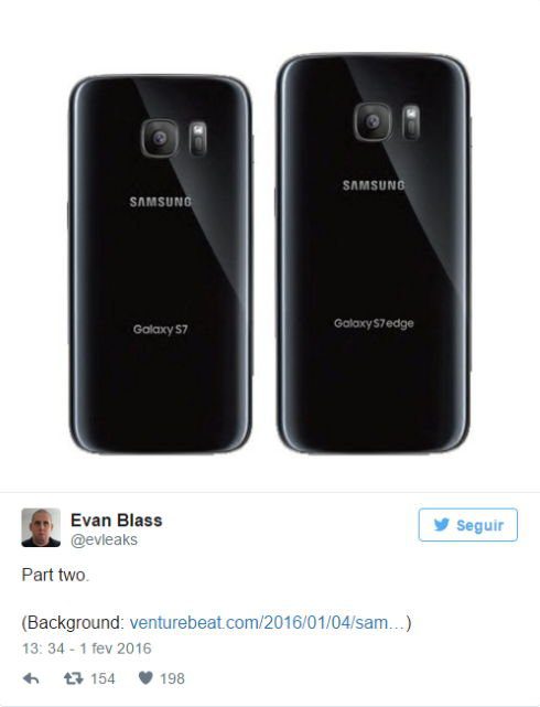 samsung galaxy s7 e s7 edge traseira